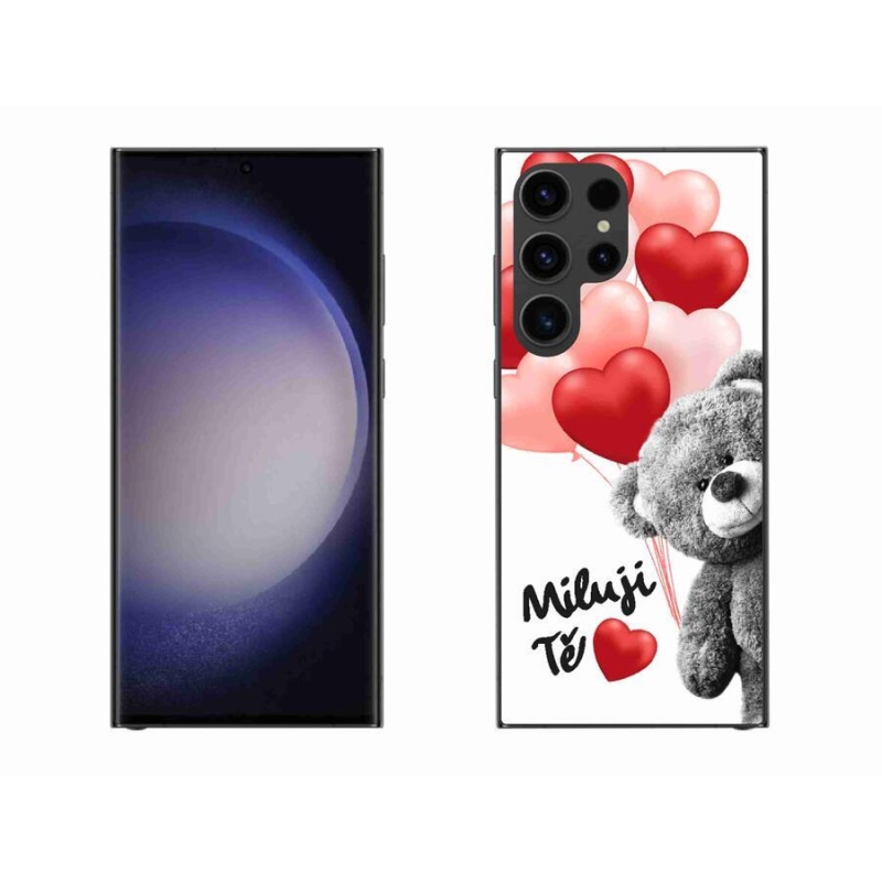 Gelový kryt mmCase na mobil Samsung Galaxy S23 Ultra 5G - miluji Tě