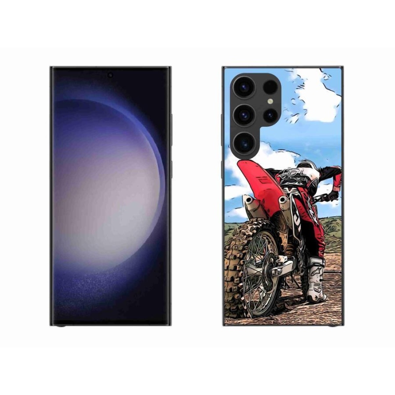 Gelový kryt mmCase na mobil Samsung Galaxy S23 Ultra 5G - moto