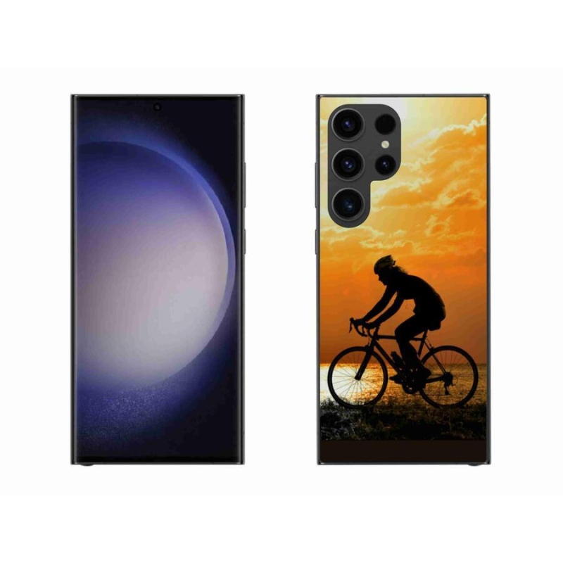 Gelový kryt mmCase na mobil Samsung Galaxy S23 Ultra 5G - motocross