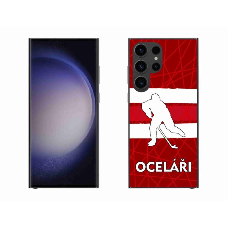 Gelový kryt mmCase na mobil Samsung Galaxy S23 Ultra 5G - Oceláři