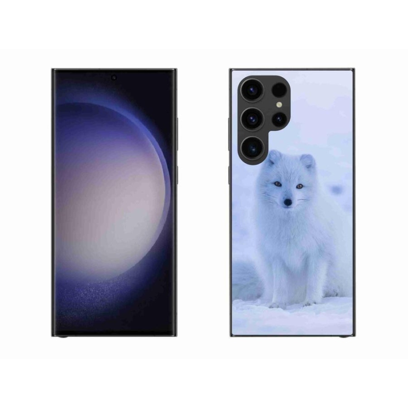 Gelový kryt mmCase na mobil Samsung Galaxy S23 Ultra 5G - polární liška