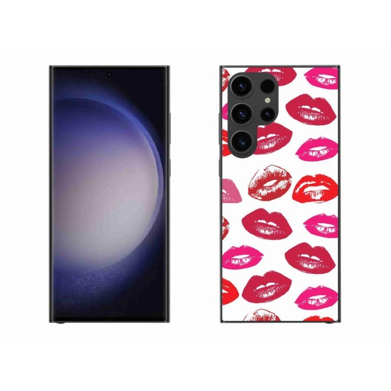 Gelový kryt mmCase na mobil Samsung Galaxy S23 Ultra 5G - rty