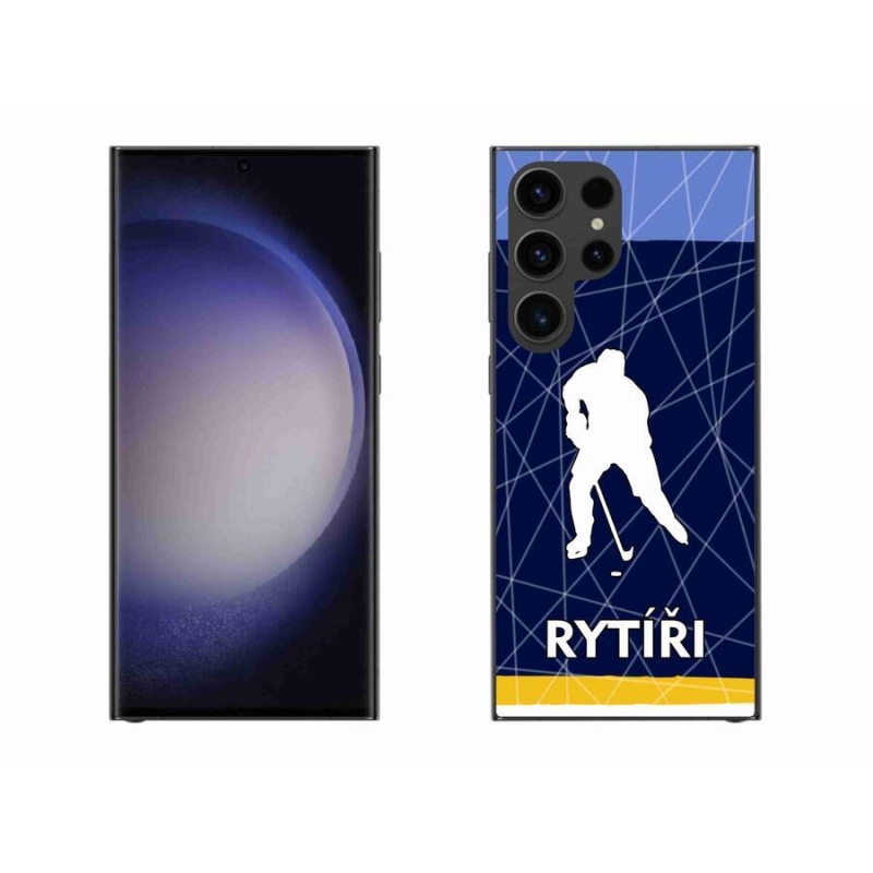 Gelový kryt mmCase na mobil Samsung Galaxy S23 Ultra 5G - Rytíři