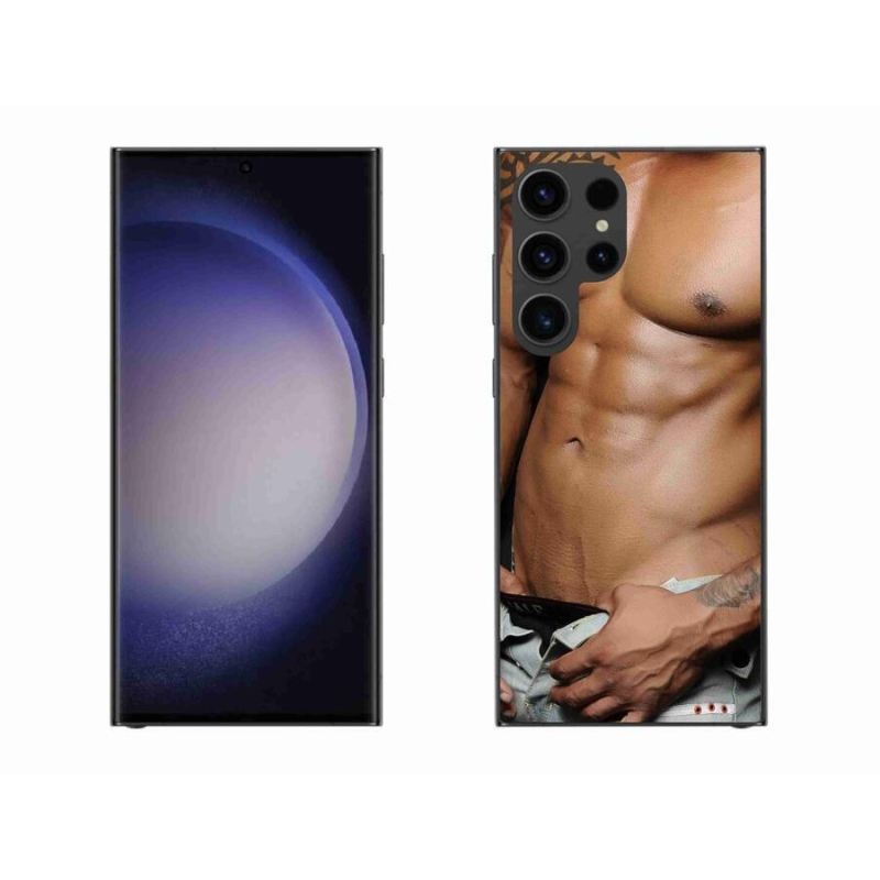 Gelový kryt mmCase na mobil Samsung Galaxy S23 Ultra 5G - sexy muž