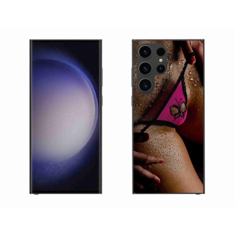 Gelový kryt mmCase na mobil Samsung Galaxy S23 Ultra 5G - sexy žena