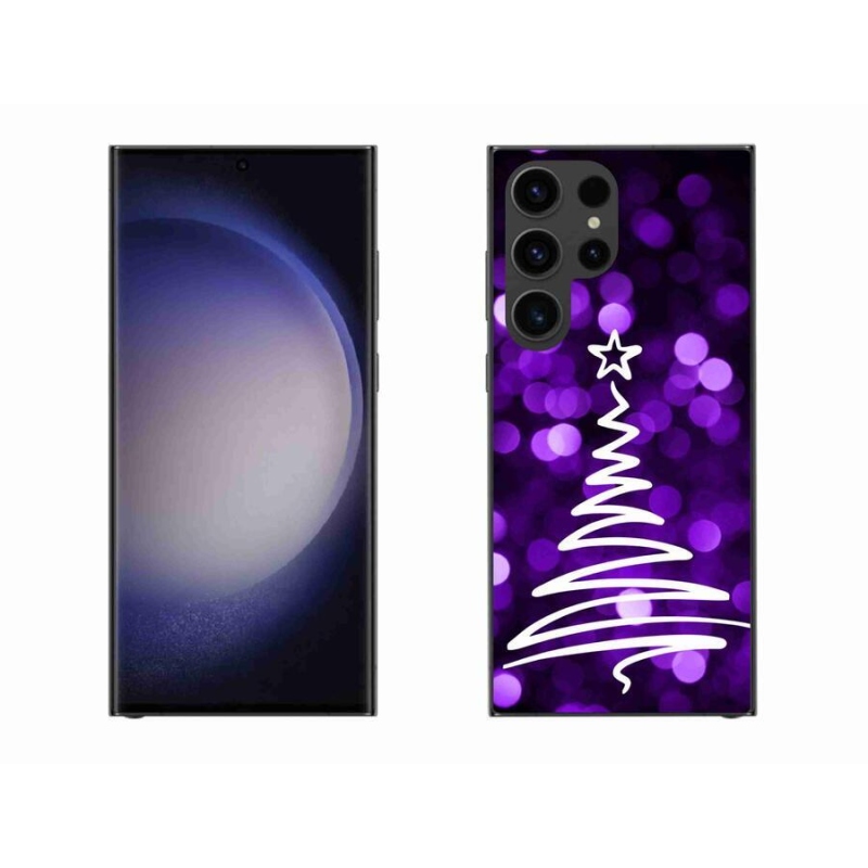 Gelový kryt mmCase na mobil Samsung Galaxy S23 Ultra 5G - stromek