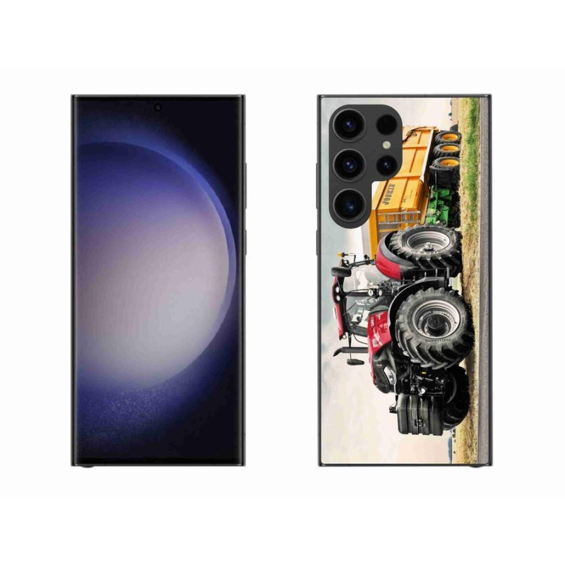 Gelový kryt mmCase na mobil Samsung Galaxy S23 Ultra 5G - traktor 3