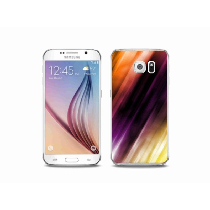 Gelový kryt mmCase na mobil Samsung Galaxy S6 - abstraktní vzor 5