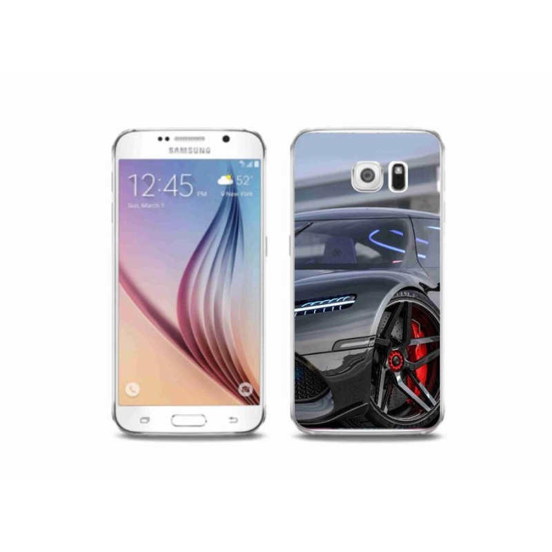 Gelový kryt mmCase na mobil Samsung Galaxy S6 - auto 5