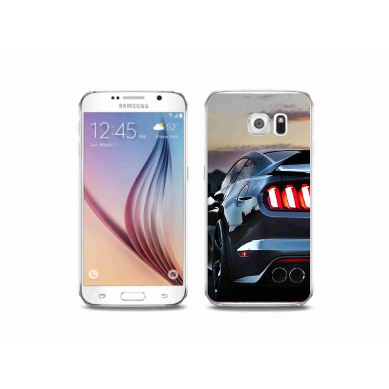 Gelový kryt mmCase na mobil Samsung Galaxy S6 - auto 7