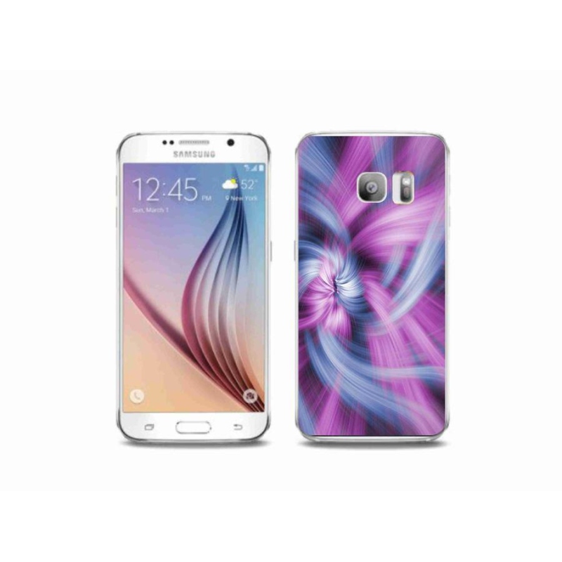 Gelový kryt mmCase na mobil Samsung Galaxy S6 Edge - abstrakt 12