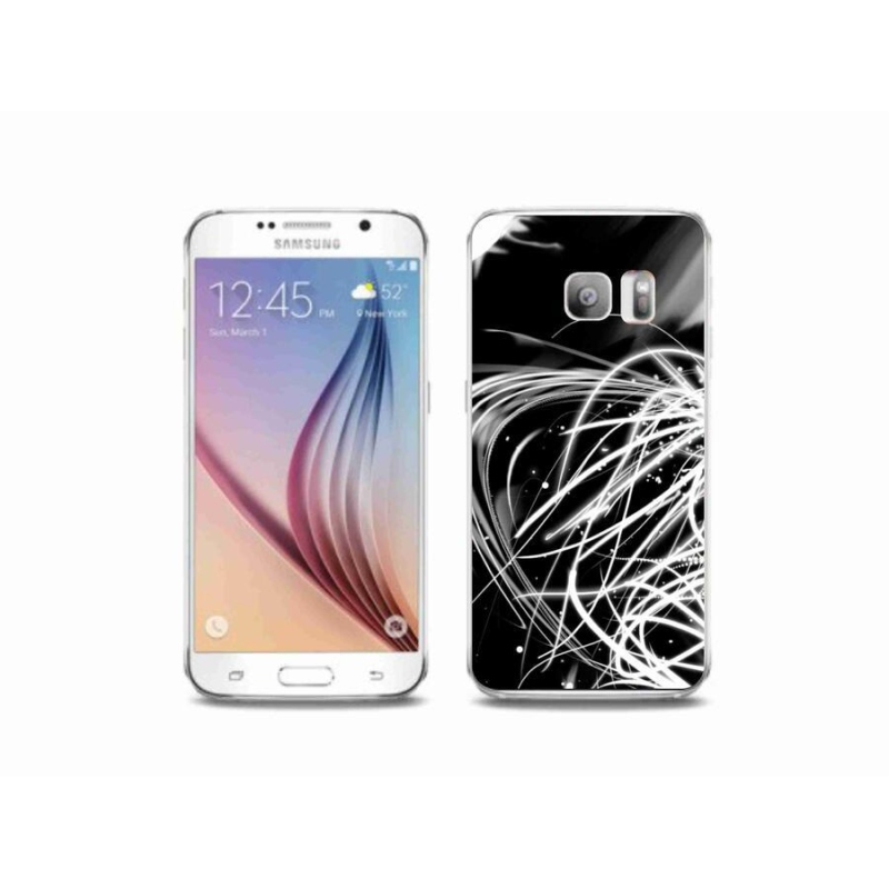 Gelový kryt mmCase na mobil Samsung Galaxy S6 Edge - abstrakt 2