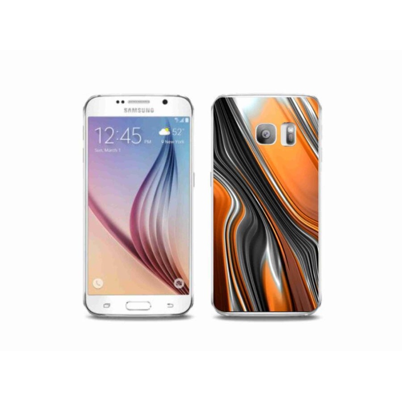 Gelový kryt mmCase na mobil Samsung Galaxy S6 Edge - abstrakt 3