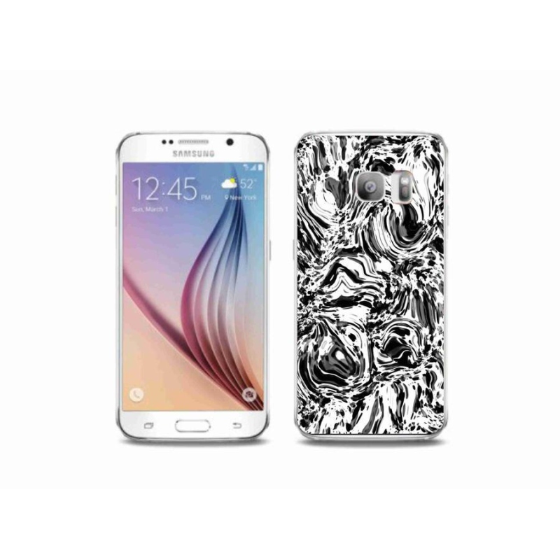 Gelový kryt mmCase na mobil Samsung Galaxy S6 Edge - abstrakt 4