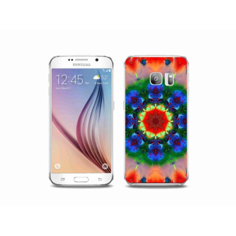 Gelový kryt mmCase na mobil Samsung Galaxy S6 Edge - abstrakt 5