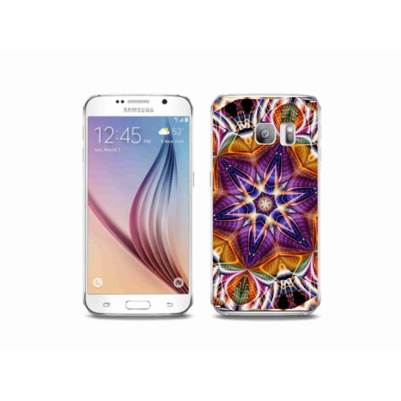 Gelový kryt mmCase na mobil Samsung Galaxy S6 Edge - abstrakt 6
