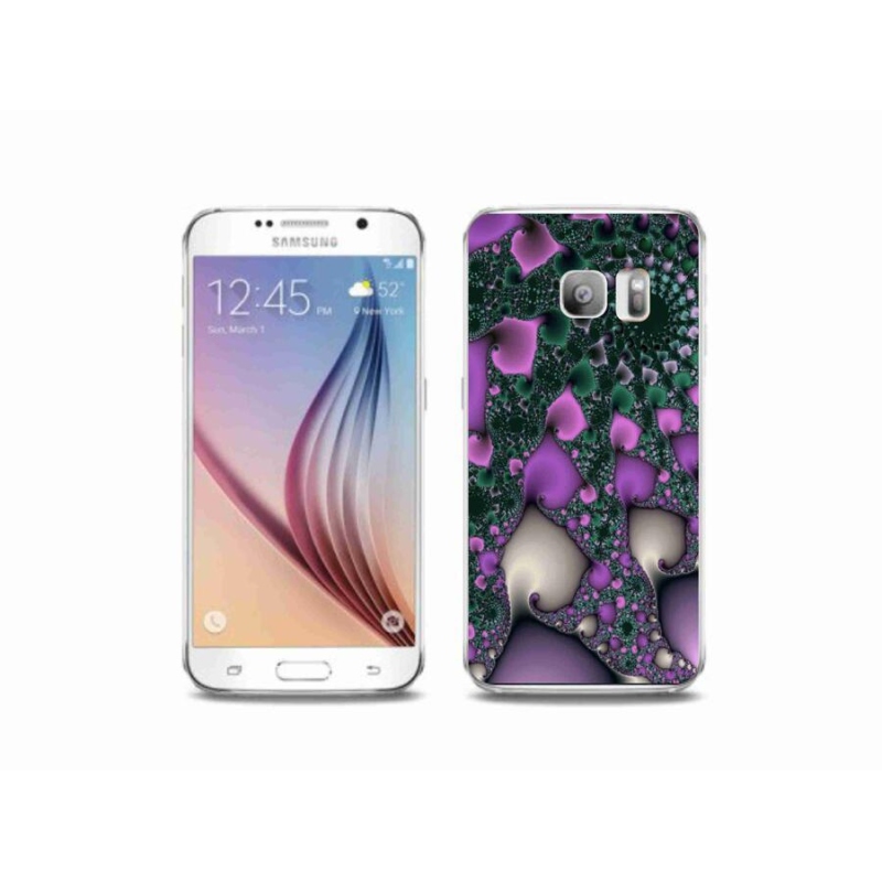 Gelový kryt mmCase na mobil Samsung Galaxy S6 Edge - abstrakt 7