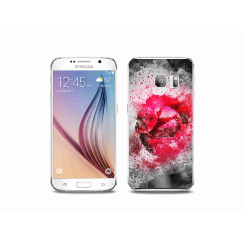 Gelový kryt mmCase na mobil Samsung Galaxy S6 Edge - abstrakt 9