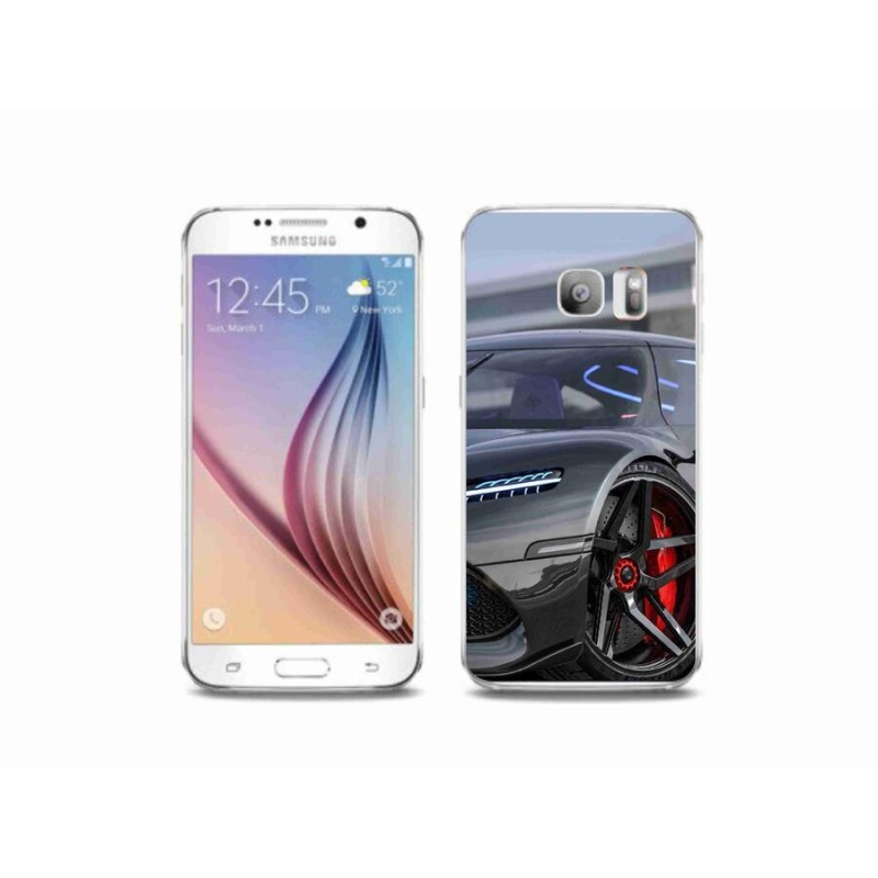 Gelový kryt mmCase na mobil Samsung Galaxy S6 Edge - auto 5