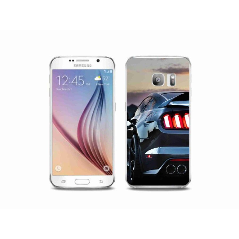 Gelový kryt mmCase na mobil Samsung Galaxy S6 Edge - auto 7