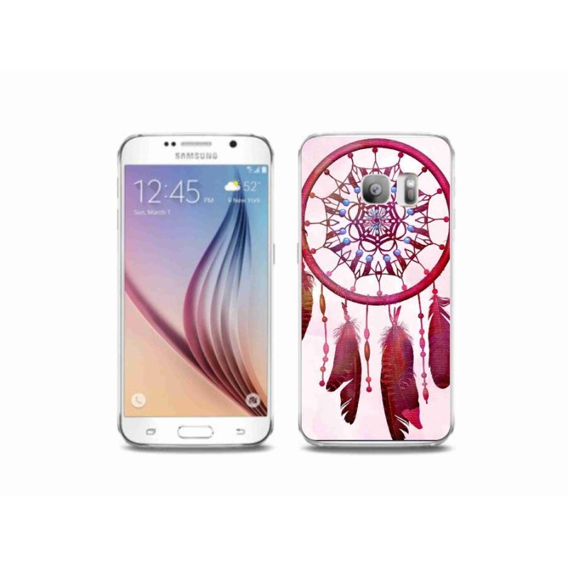 Gelový kryt mmCase na mobil Samsung Galaxy S6 Edge - lapač snů