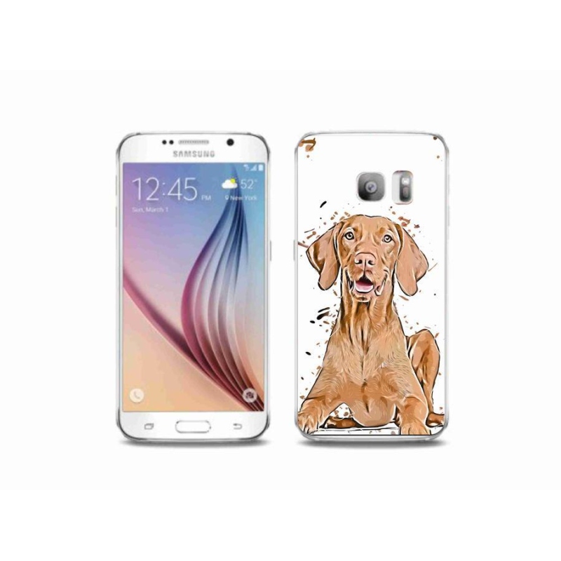 Gelový kryt mmCase na mobil Samsung Galaxy S6 Edge - maďar