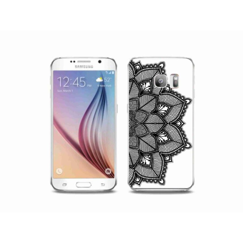 Gelový kryt mmCase na mobil Samsung Galaxy S6 Edge - mandala