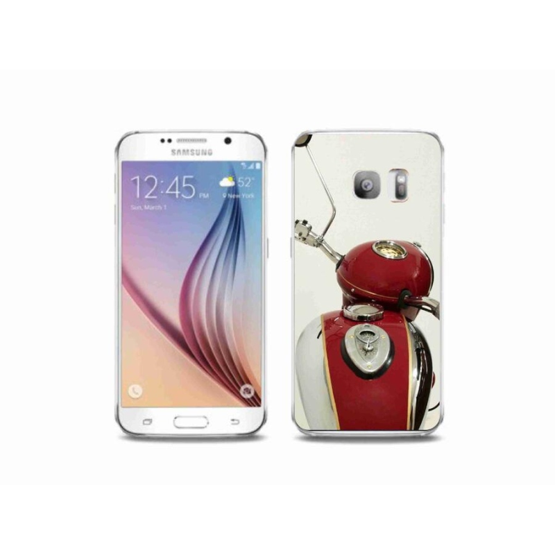 Gelový kryt mmCase na mobil Samsung Galaxy S6 Edge - veterán