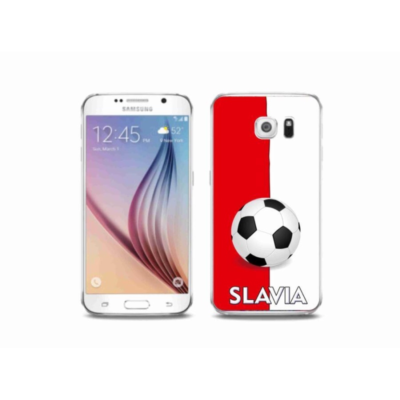 Gelový kryt mmCase na mobil Samsung Galaxy S6 - fotbal 2