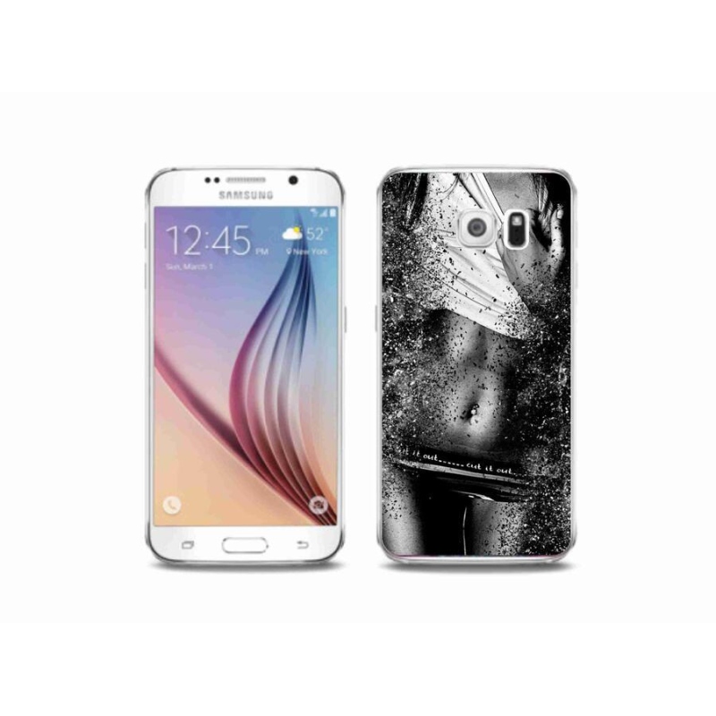 Gelový kryt mmCase na mobil Samsung Galaxy S6 - sexy žena 1