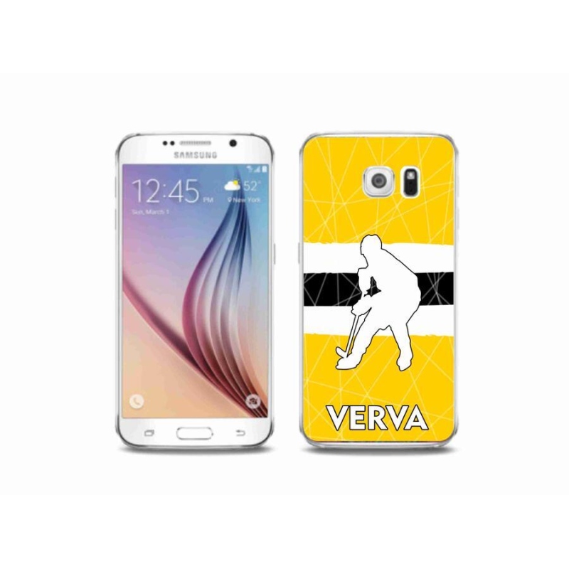 Gelový kryt mmCase na mobil Samsung Galaxy S6 - Verva