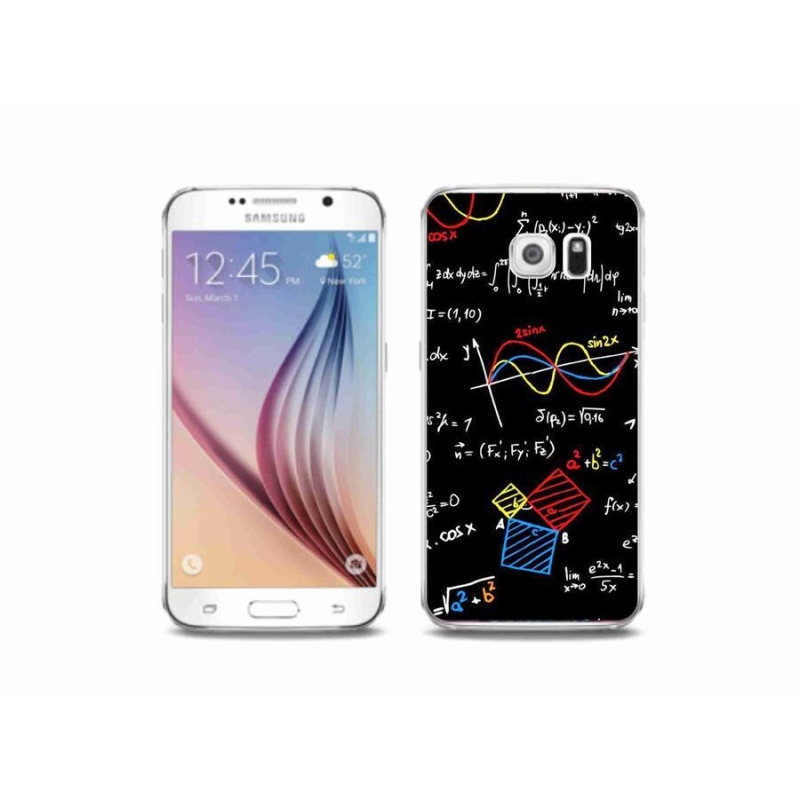 Gelový kryt mmCase na mobil Samsung Galaxy S6 - vzorečky