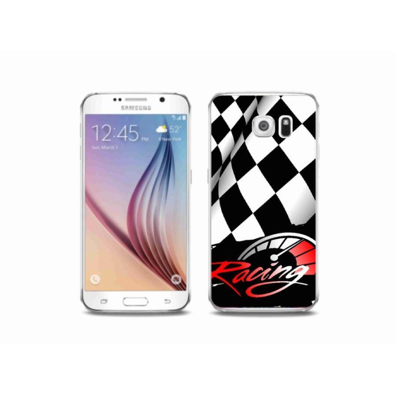 Gelový kryt mmCase na mobil Samsung Galaxy S6 - závodění