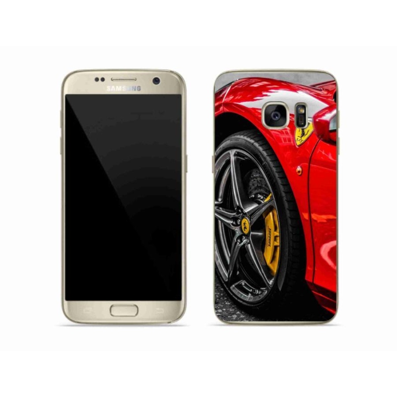 Gelový kryt mmCase na mobil Samsung Galaxy S7 - auto 1