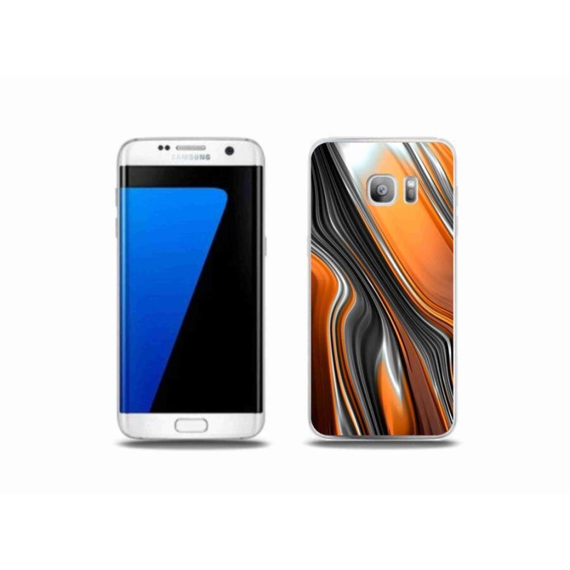 Gelový kryt mmCase na mobil Samsung Galaxy S7 Edge - abstrakt 3