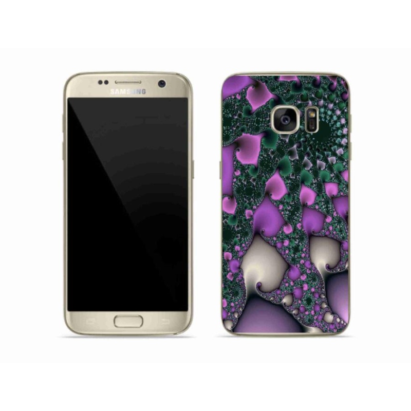 Gelový kryt mmCase na mobil Samsung Galaxy S7 Edge - abstrakt 7