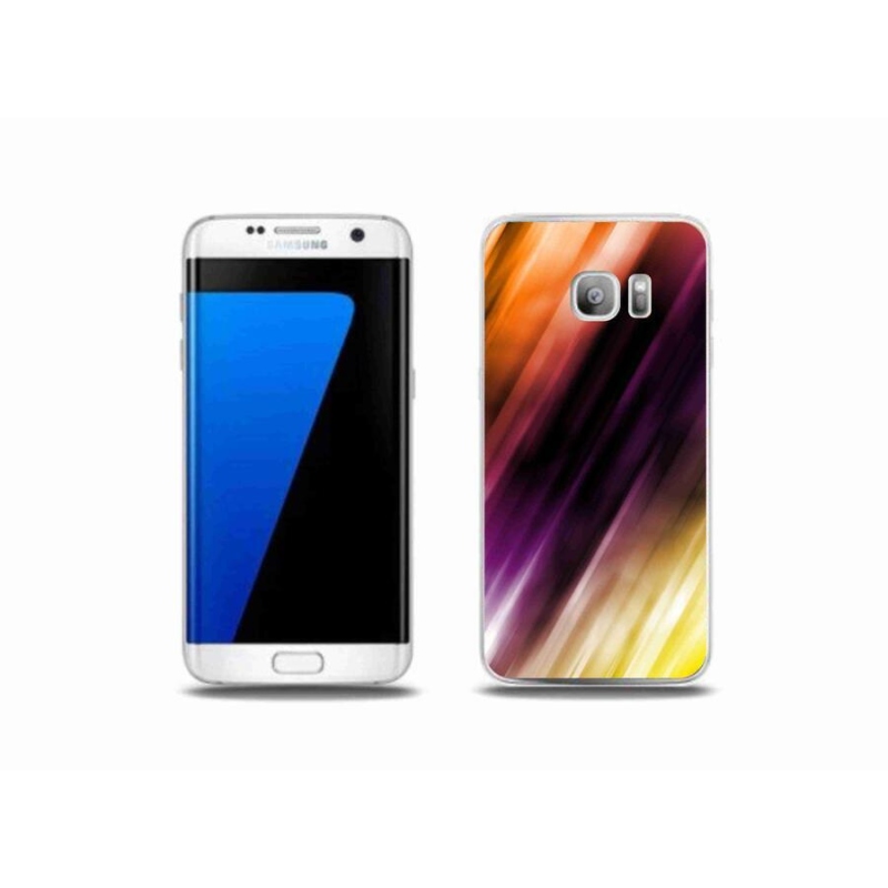 Gelový kryt mmCase na mobil Samsung Galaxy S7 Edge - abstraktní vzor 5