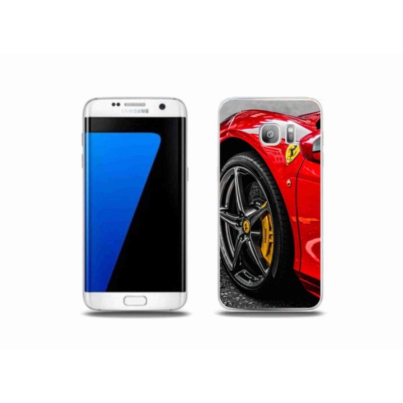 Gelový kryt mmCase na mobil Samsung Galaxy S7 Edge - auto 1