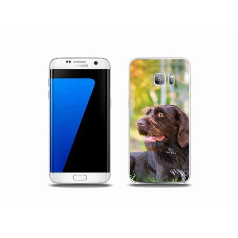 Gelový kryt mmCase na mobil Samsung Galaxy S7 Edge - český fousek