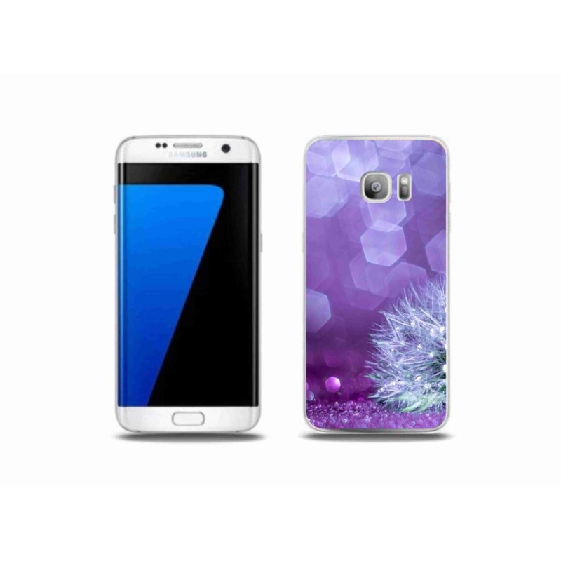 Gelový kryt mmCase na mobil Samsung Galaxy S7 Edge - odkvetlá pampeliška 2