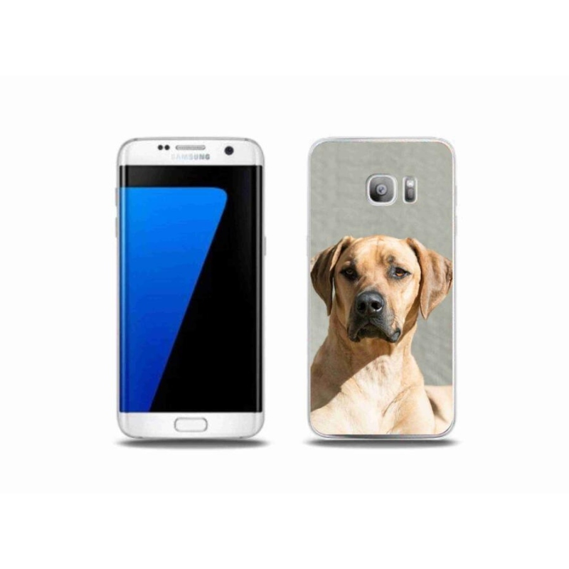 Gelový kryt mmCase na mobil Samsung Galaxy S7 Edge - ridgeback