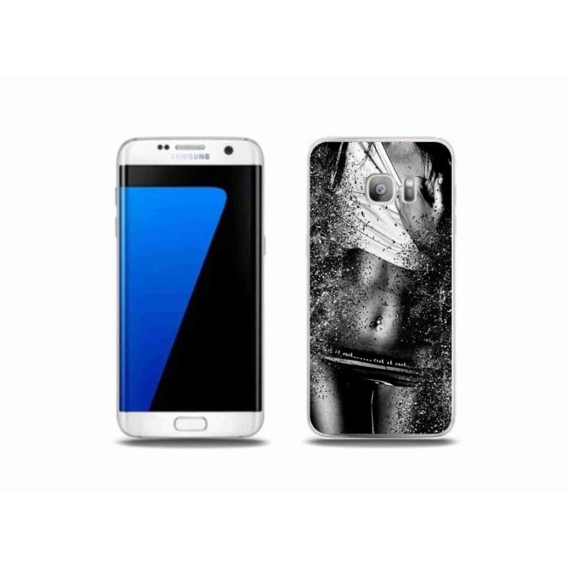 Gelový kryt mmCase na mobil Samsung Galaxy S7 Edge - sexy žena 1