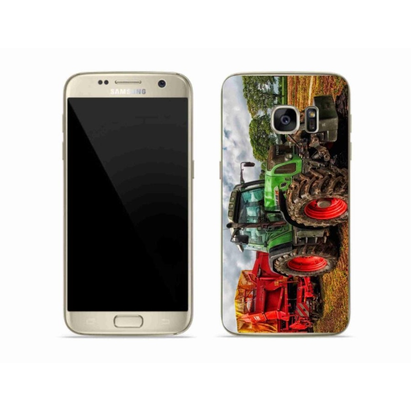 Gelový kryt mmCase na mobil Samsung Galaxy S7 Edge - traktor 4