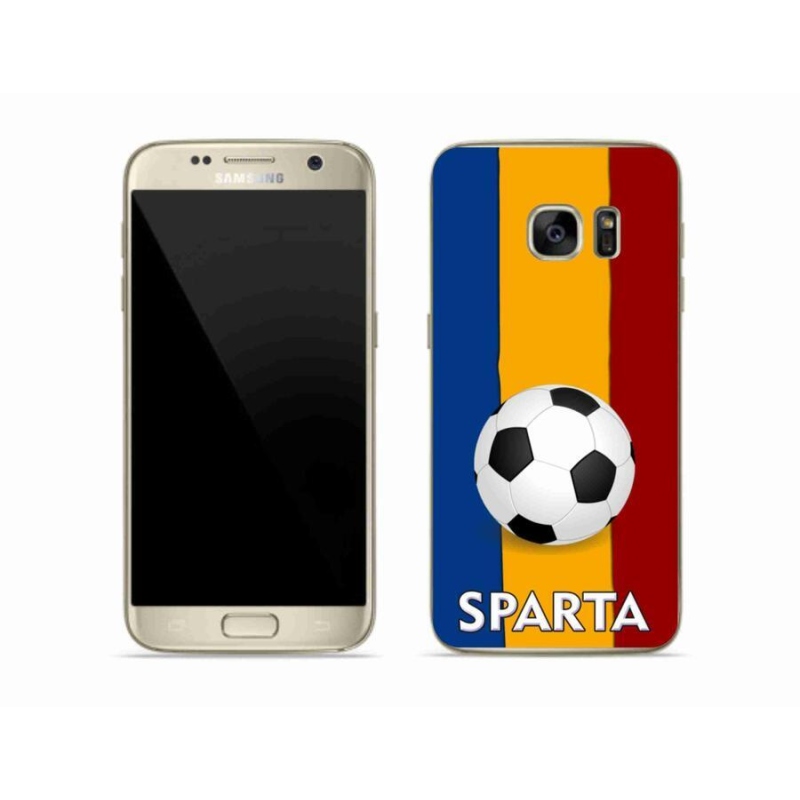 Gelový kryt mmCase na mobil Samsung Galaxy S7 - fotbal 1