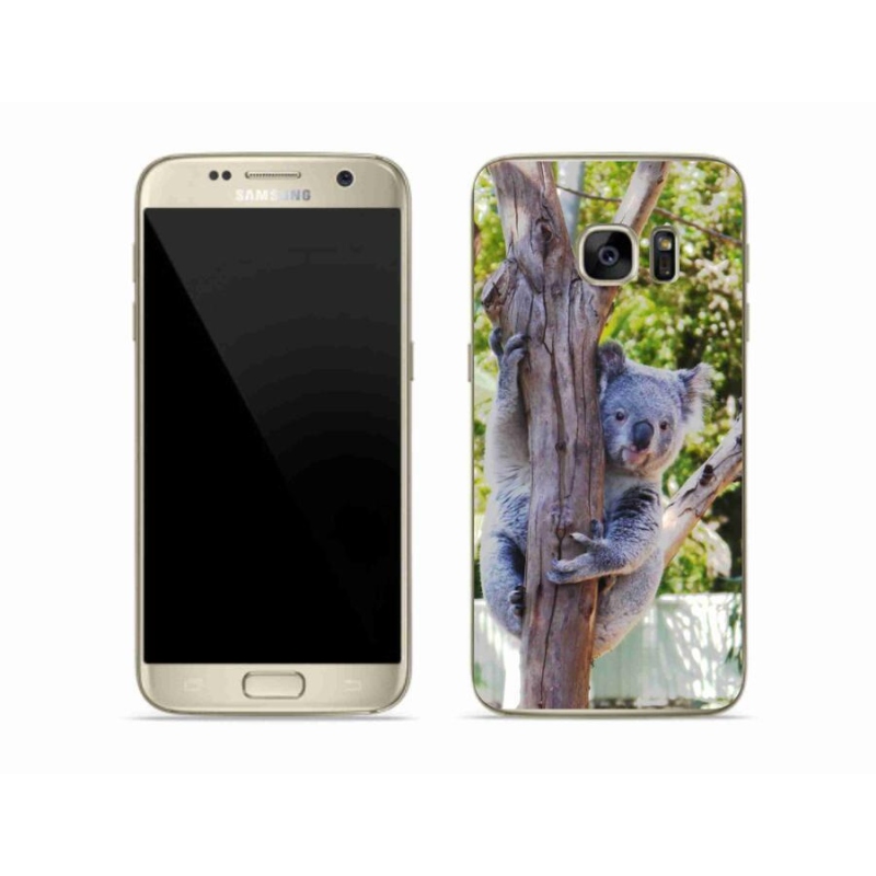 Gelový kryt mmCase na mobil Samsung Galaxy S7 - koala