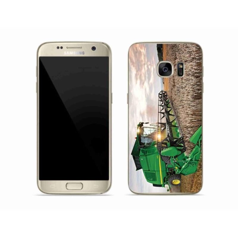 Gelový kryt mmCase na mobil Samsung Galaxy S7 - kombajn