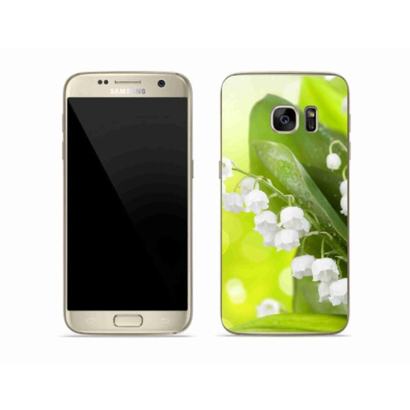 Gelový kryt mmCase na mobil Samsung Galaxy S7 - konvalinka