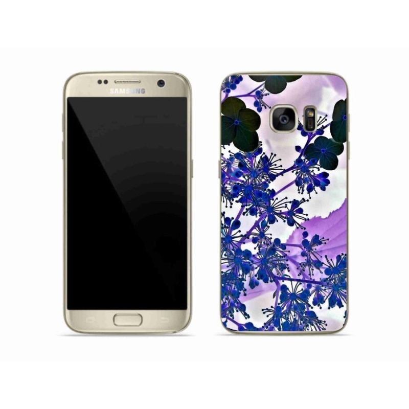 Gelový kryt mmCase na mobil Samsung Galaxy S7 - květ hortenzie