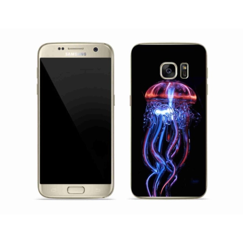 Gelový kryt mmCase na mobil Samsung Galaxy S7 - medúza