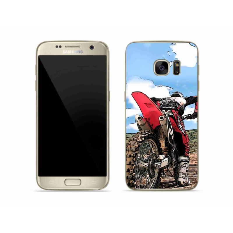 Gelový kryt mmCase na mobil Samsung Galaxy S7 - moto